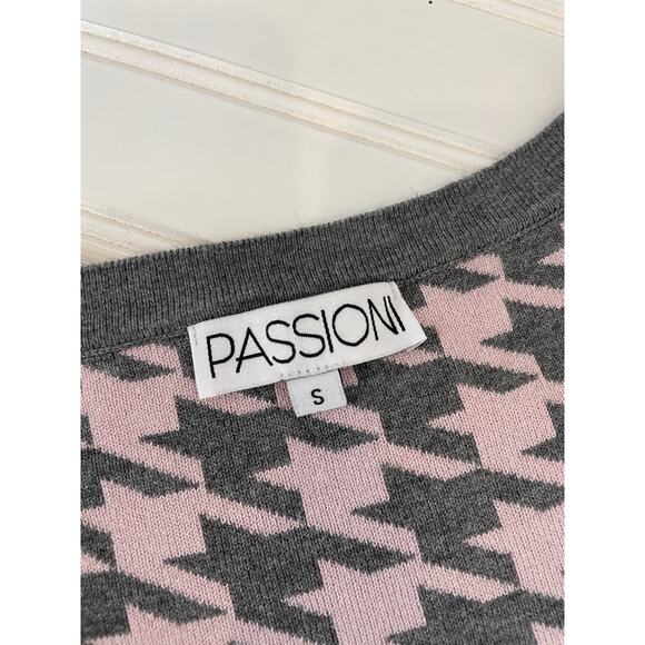 Ann Taylor Gray Office Pants Trouser & Passioni Cardigan Womens Bundle Size 4 - Picture 9 of 16